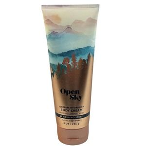 Bath And & Body Works Open Sky Body Cream Large 8oz - New Fresh Air Scent